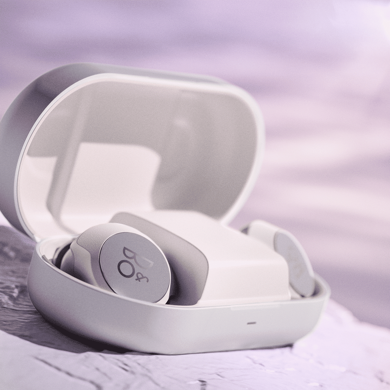 ิB&O หูฟัง Beoplay EQ Nordic Ice collection สีขาว ม่วง
