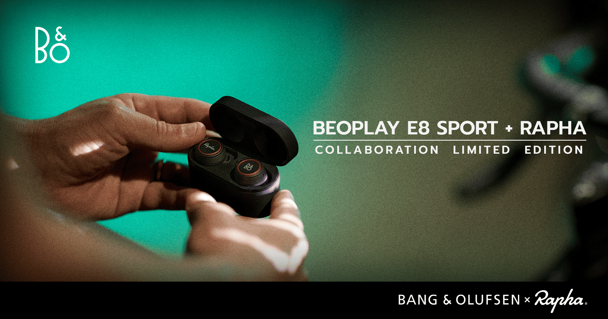 B&O Beoplay E8 sport Rapha + Bang & Olufsen