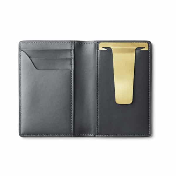 GJ Home Shades Wallet Grey Leather
