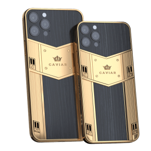 Apple iPhone - CAVIAR Victory Gold Lines