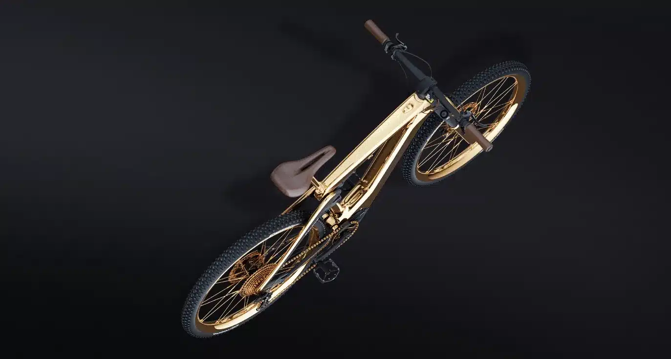 Caviar motorcycle - Herzog Porsche Gold